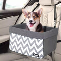 Portable Dog Booster Car Seat & Travel Carrier – Up to 24 lb