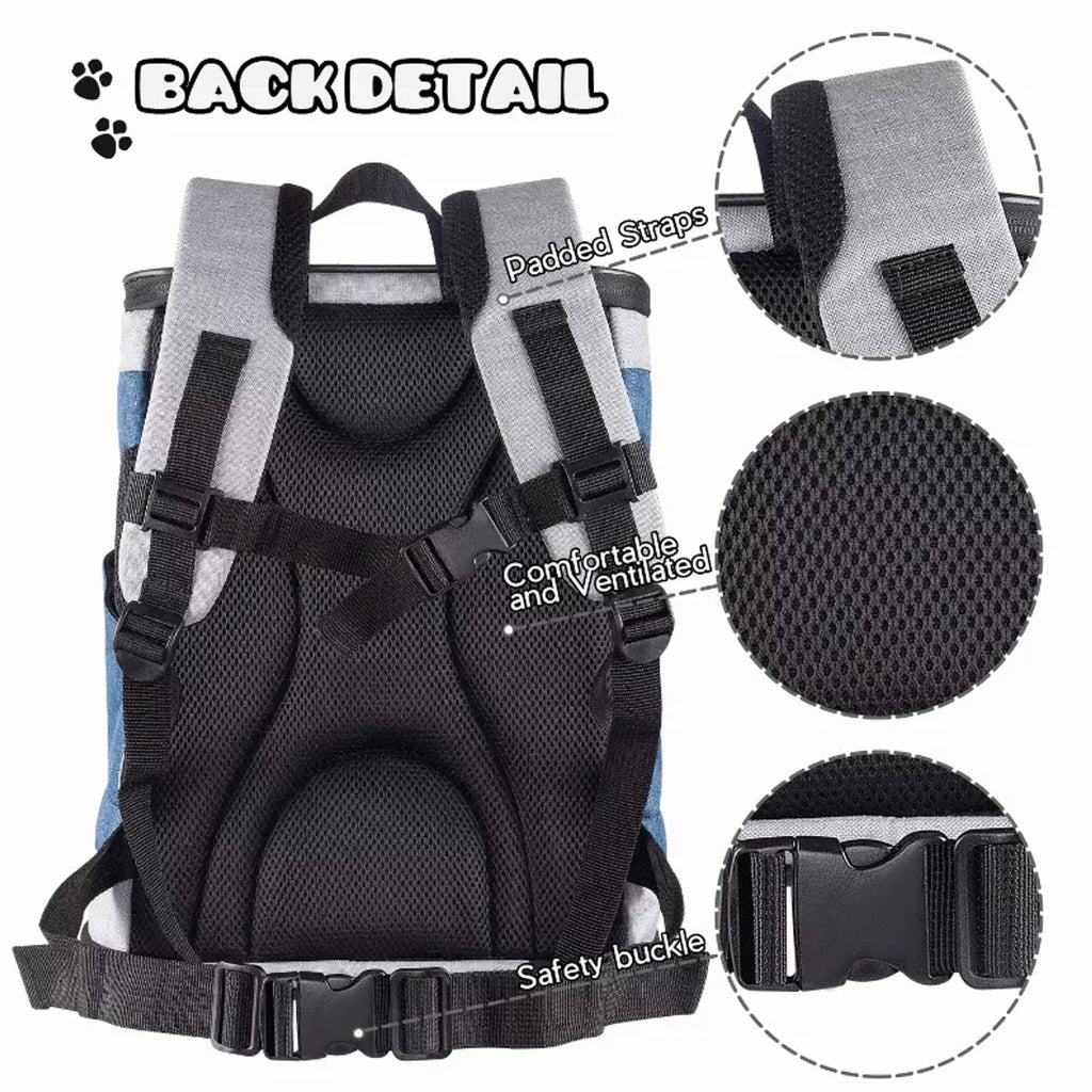 Jespet Soft-Sided Pet Backpack Carrier