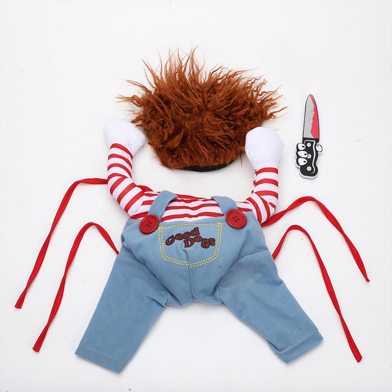 Halloween Dog Rider Costume – Scary & Horseman