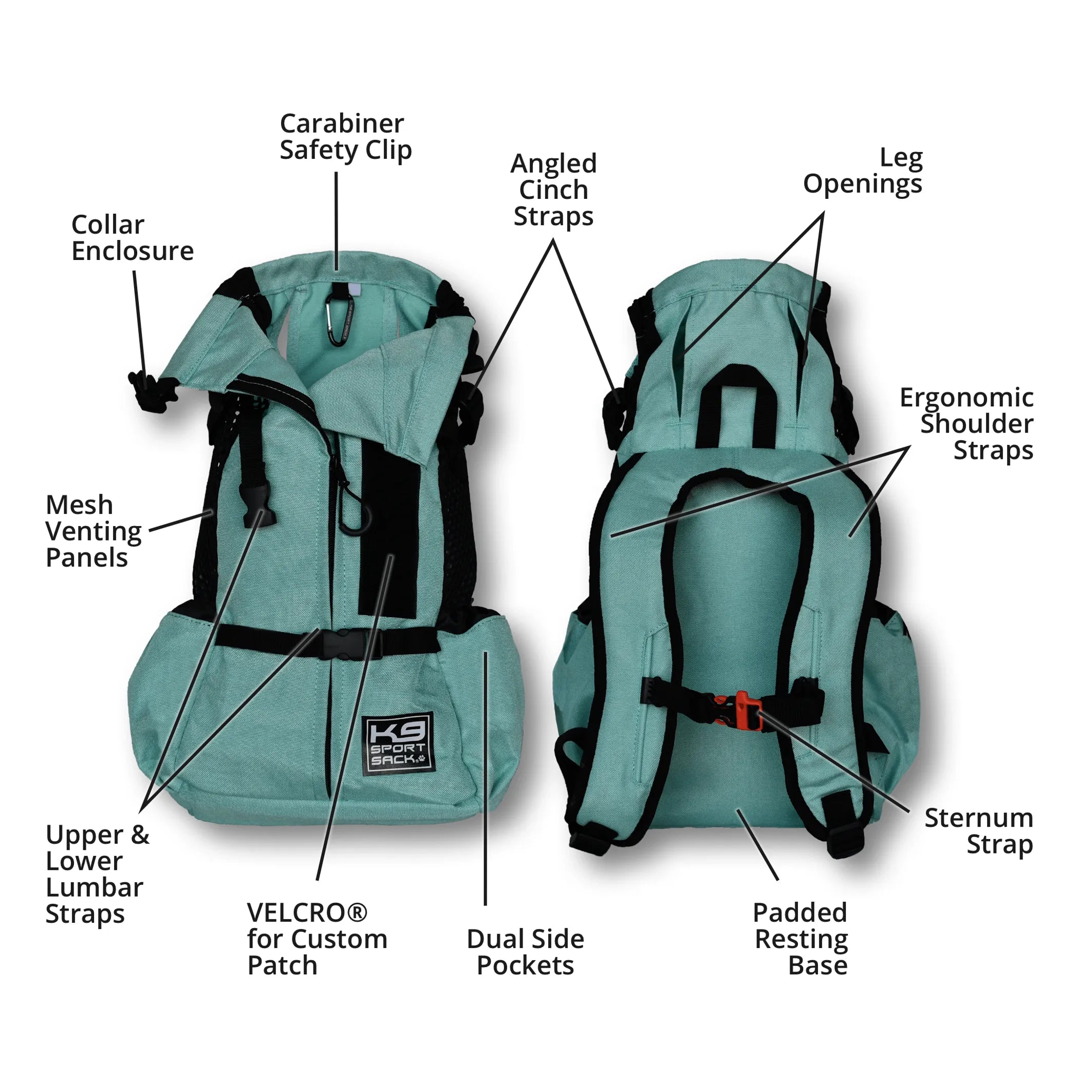 K9 Sport Sack Air 2 Dog Carrier Backpack