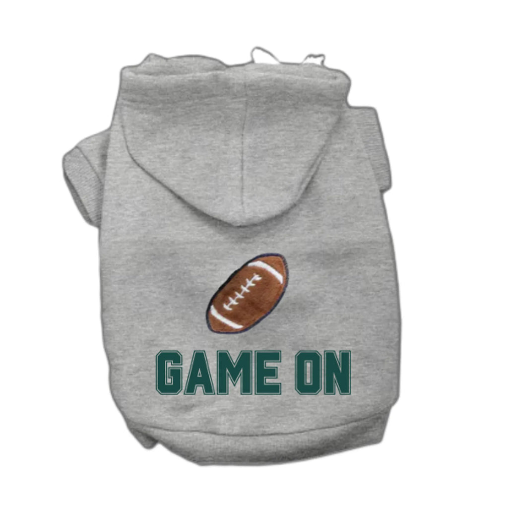 Game On Football Dog Hoodie