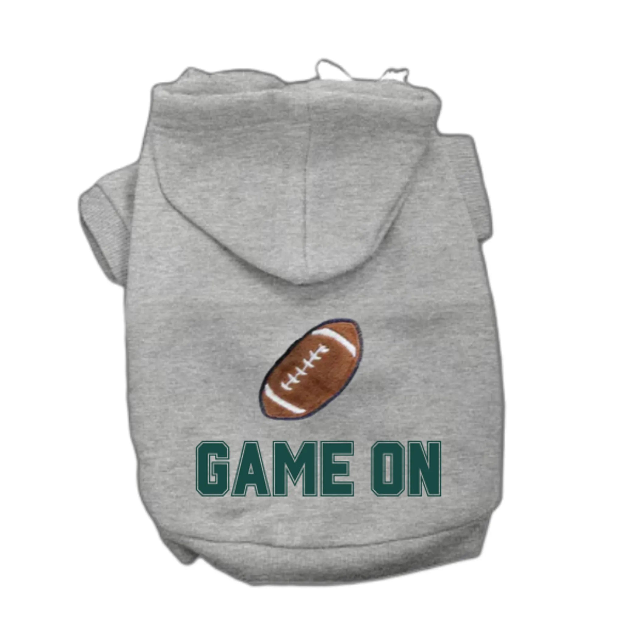Game On Football Dog Hoodie
