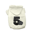 No. 5 Camellia Sequin Dog Hoodie