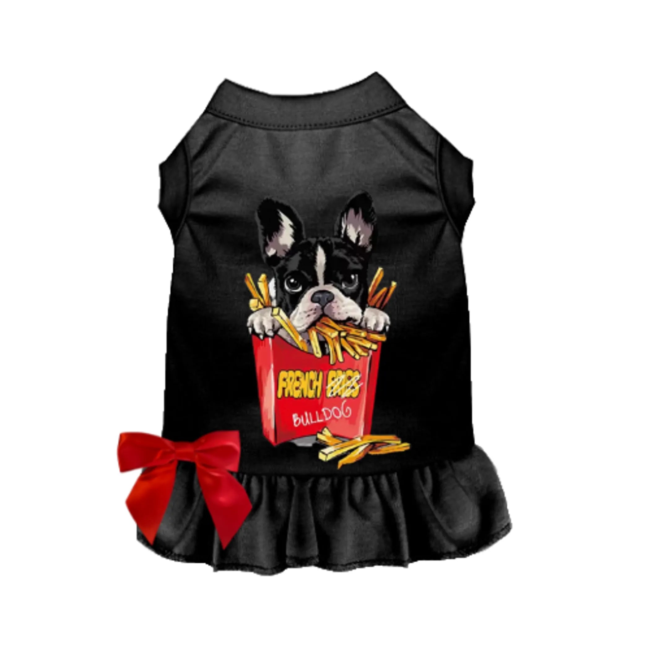 Frenchies & French Fries Dog Shirt or Dress