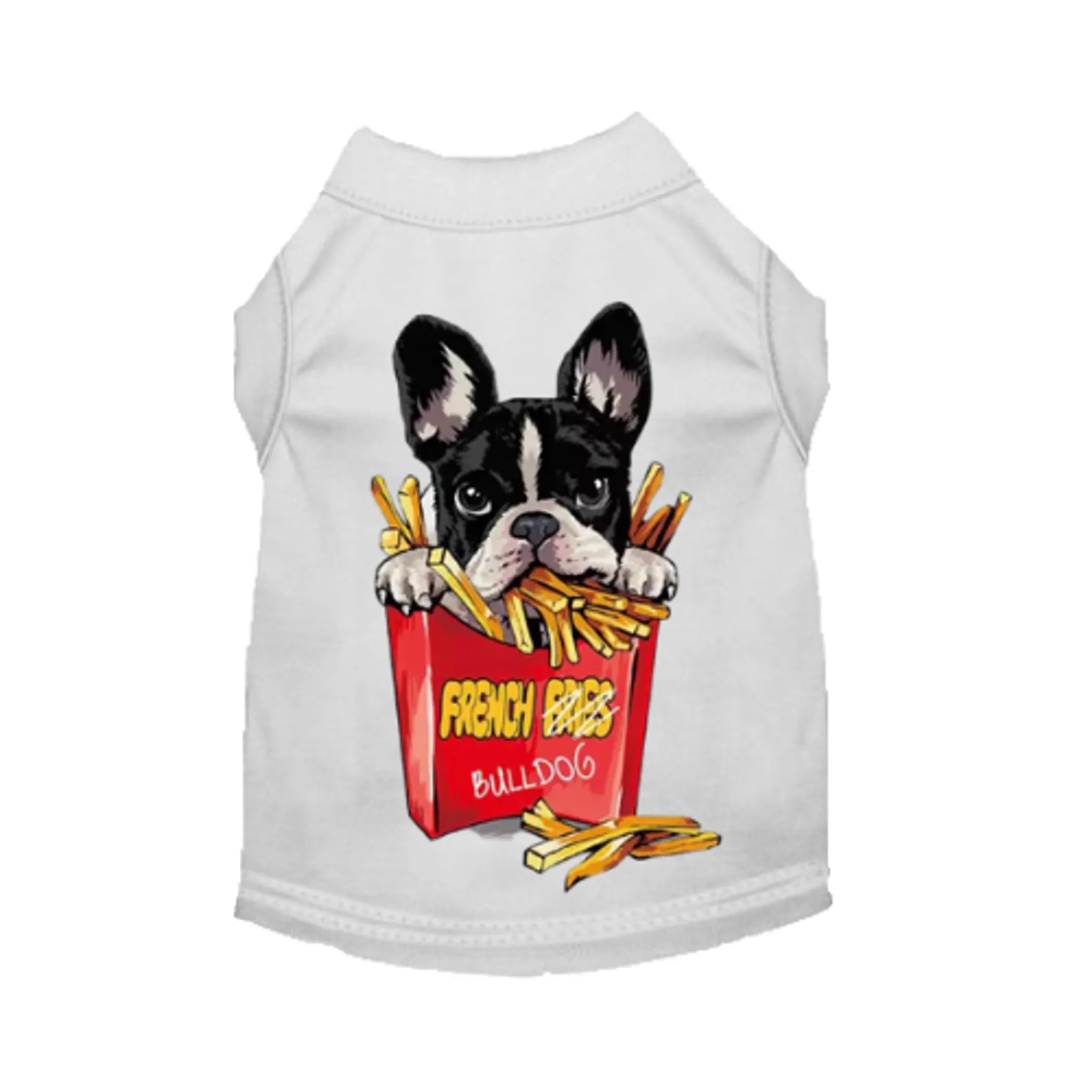 Frenchies & French Fries Dog Shirt or Dress