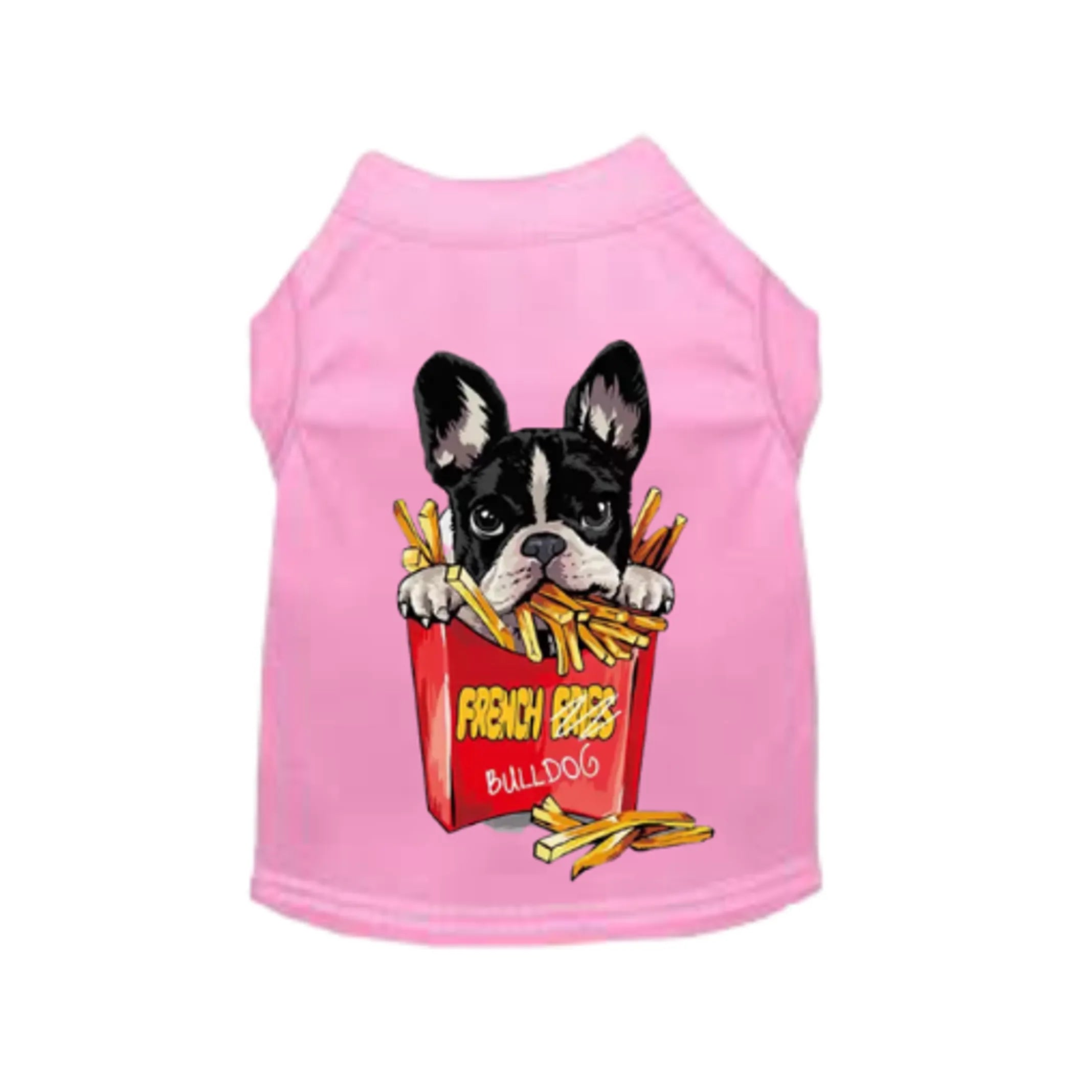 Frenchies & French Fries Dog Shirt or Dress