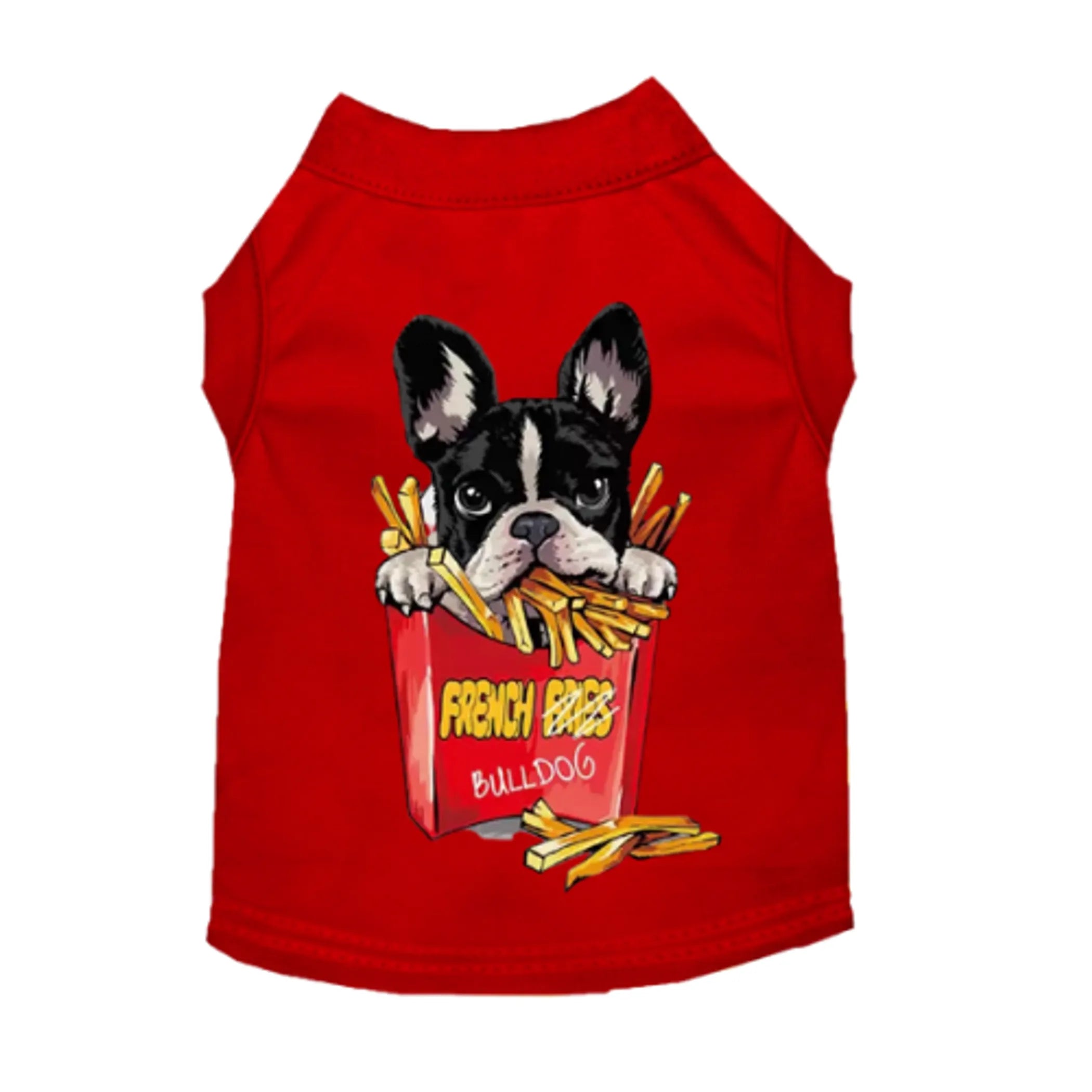 Frenchies & French Fries Dog Shirt or Dress