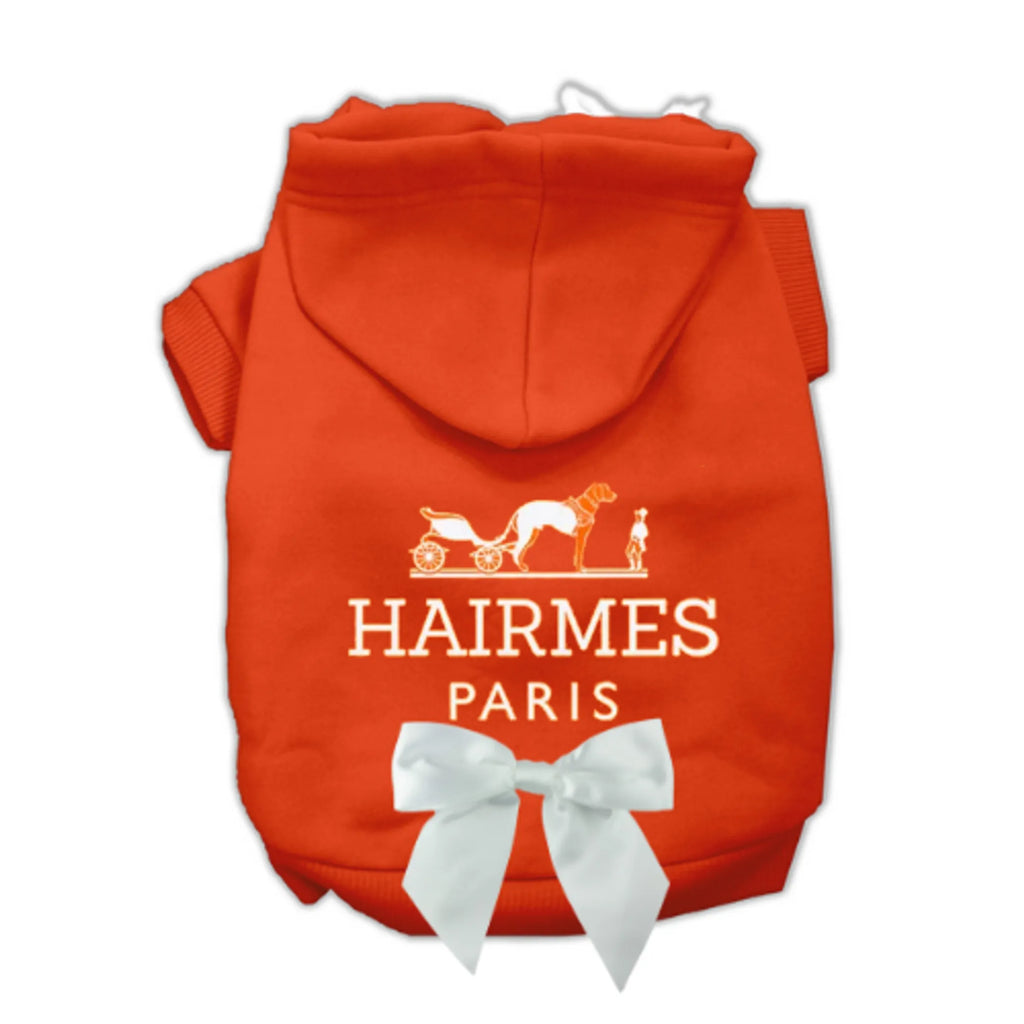 Hairmes Paris Designer-Inspired Dog Hoodie