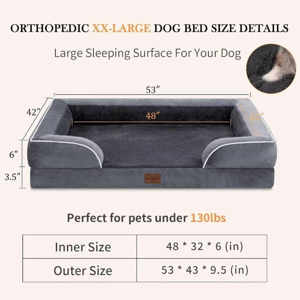 Waterproof Orthopedic Dog Bed XXL