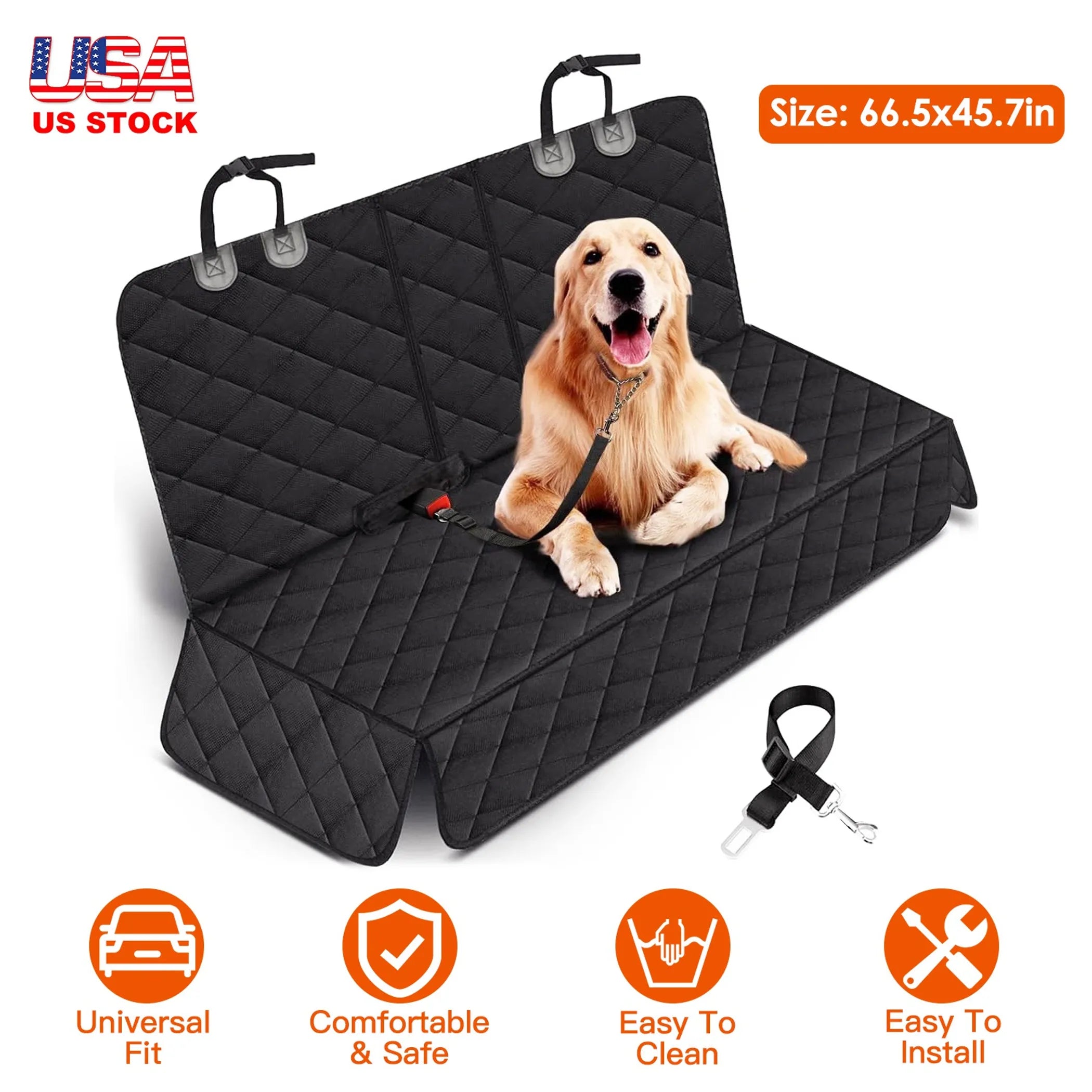 Waterproof Pet Car Seat Cover