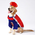 Royal King Dog Costume with Crown