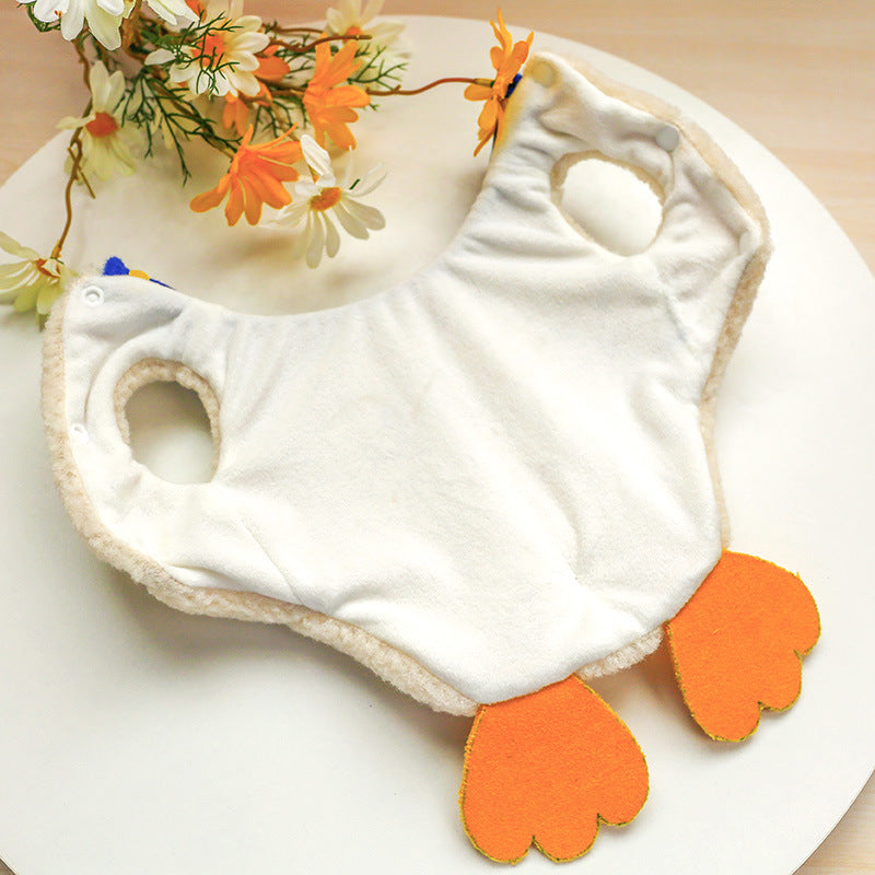 Plush Sailor Duck Dog Costume