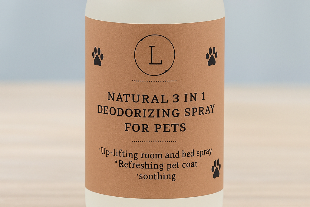 Natural Deodorizing Spray for Dogs – Lavender Freshening Mist
