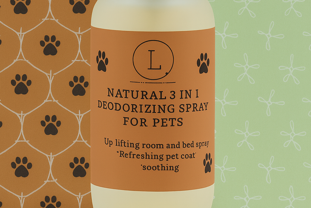 Natural Deodorizing Spray for Dogs – Lavender Freshening Mist