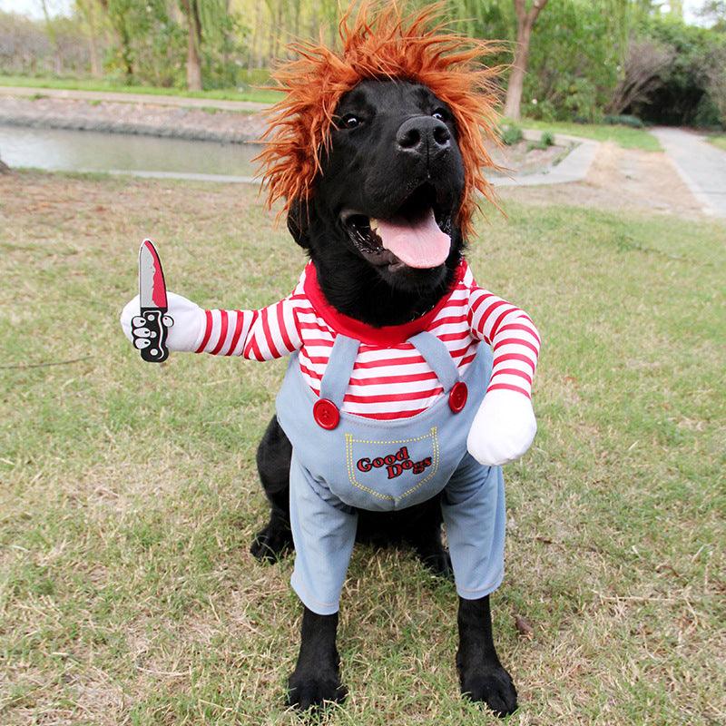 Halloween Dog Rider Costume – Scary & Horseman