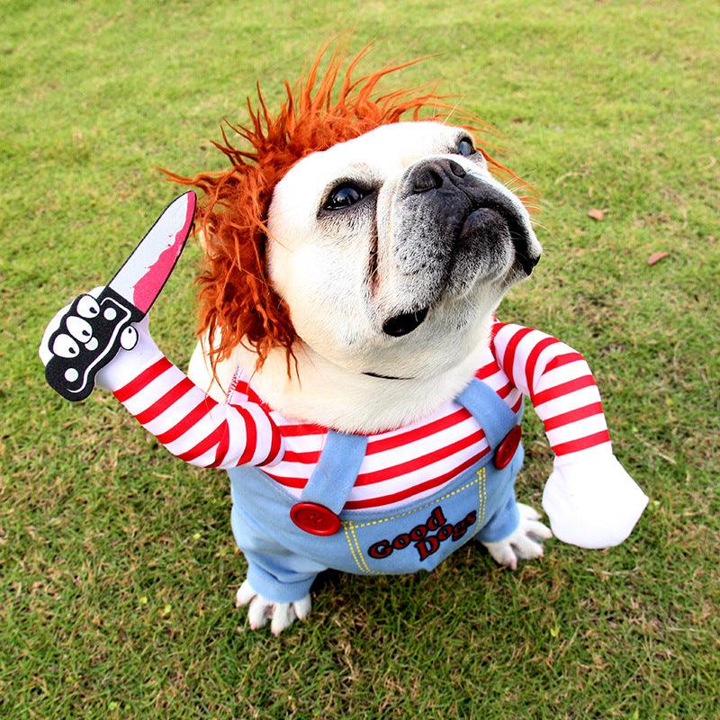 Halloween Dog Rider Costume – Scary & Horseman