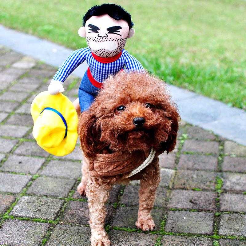 Halloween Dog Rider Costume – Scary & Horseman
