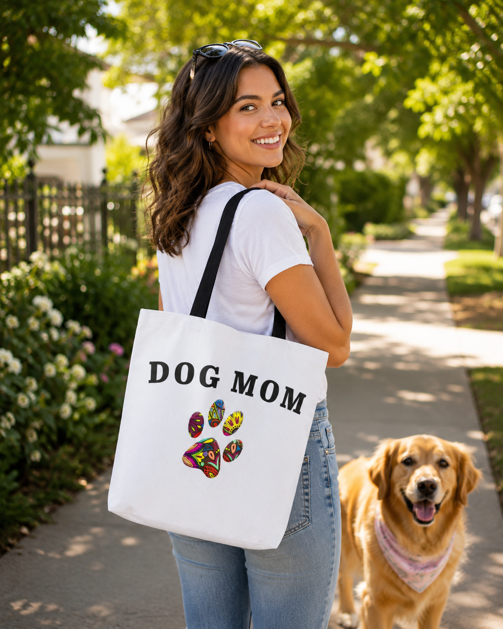 Dog Mom Tote