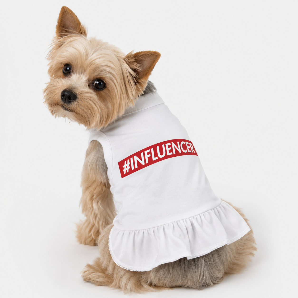 #Influencer Dog Tee, Dress & Hoodie