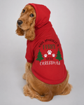 Furry Little Christmas Dog Hoodie