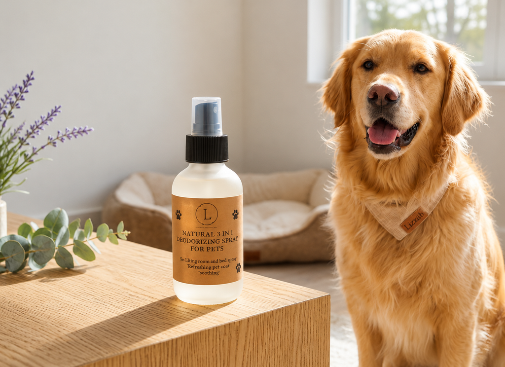 Natural Deodorizing Spray for Dogs – Lavender Freshening Mist