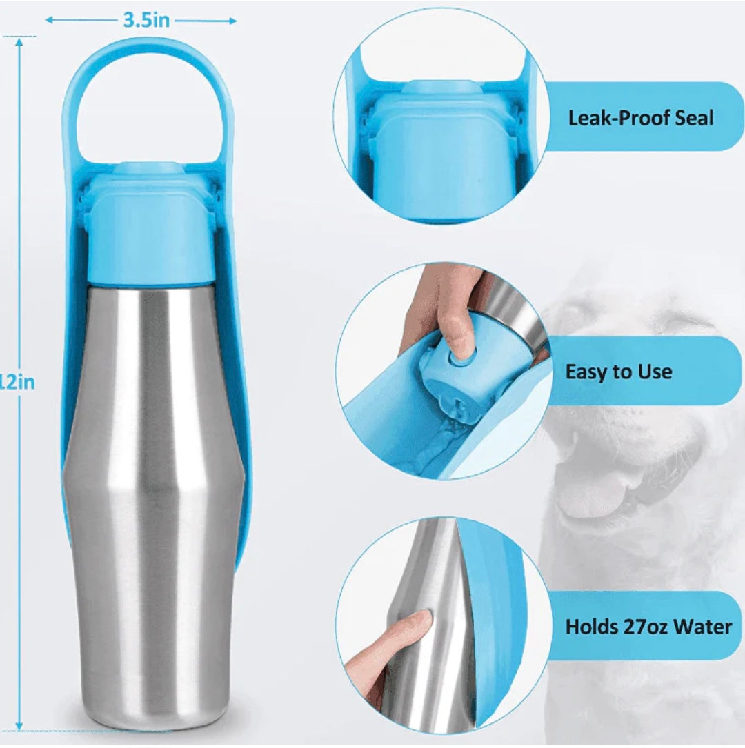 Stainless Steel Dog Travel Bottle