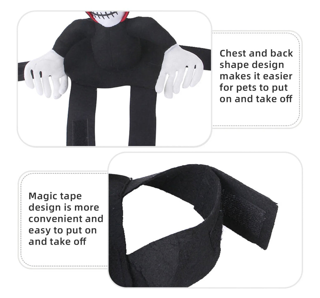 Creepy Rider Dog Halloween Costume