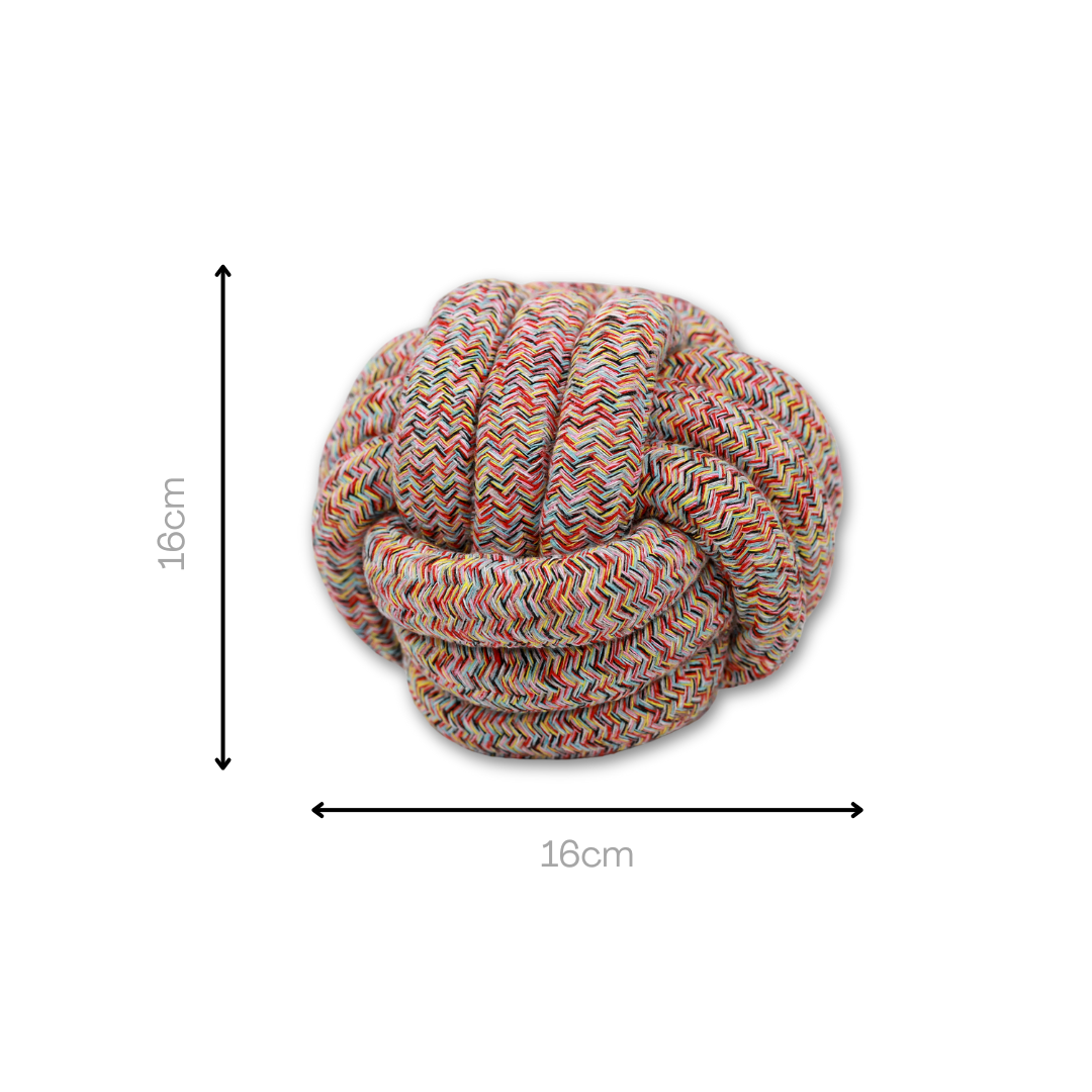 Oversized Rope Ball for Large Dogs