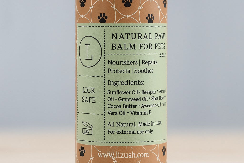 Natural Paw Balm for Dogs – Moisturizing & Protective Paw Care