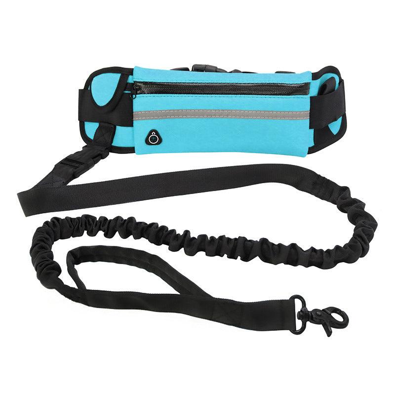 Hands-Free Dog Leash Belt with Bungee Leash