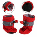 Reflective Winter Dog Boots – Warm & Non-Slip