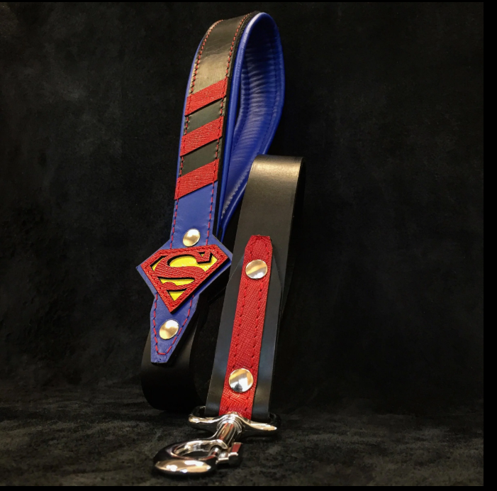 Superdog Genuine Leather Collar